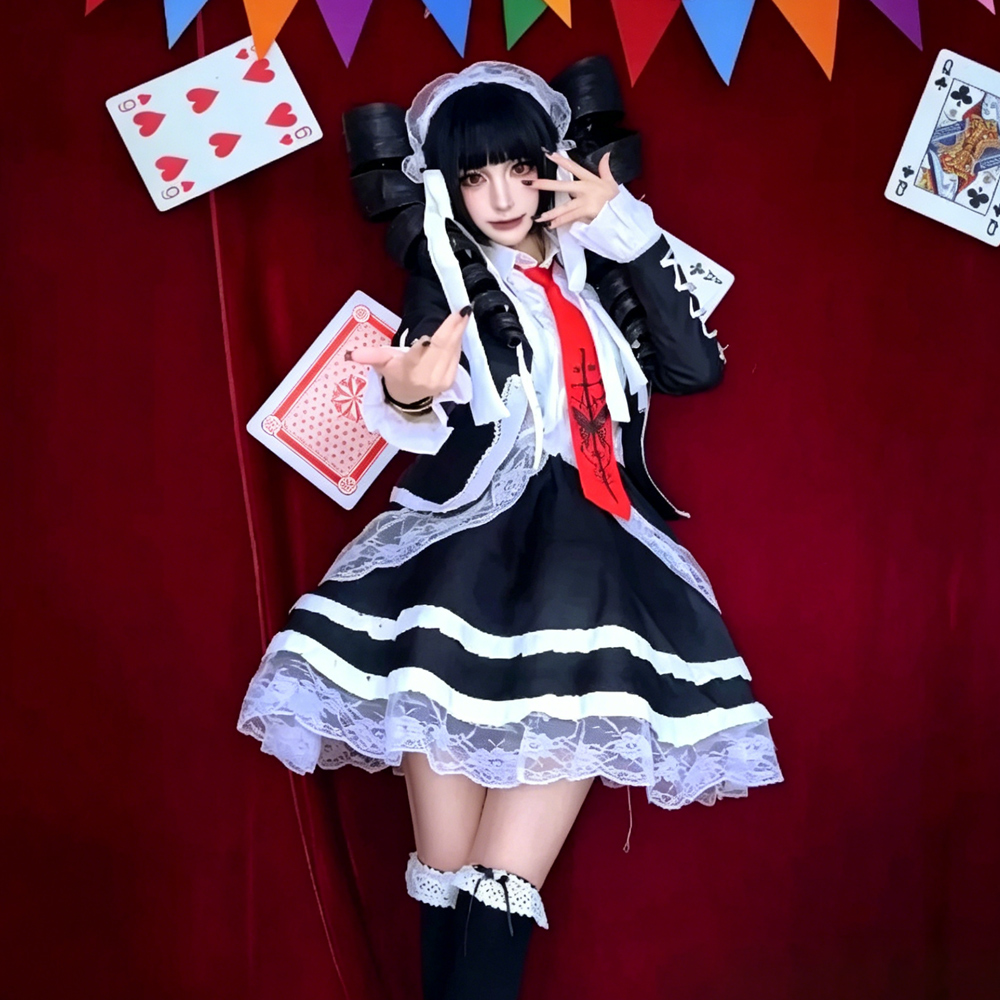 Anime Cosplay Kostüm - Fantasia Cosplay Dangaronpa Celestia Ludenberg, Conjunto