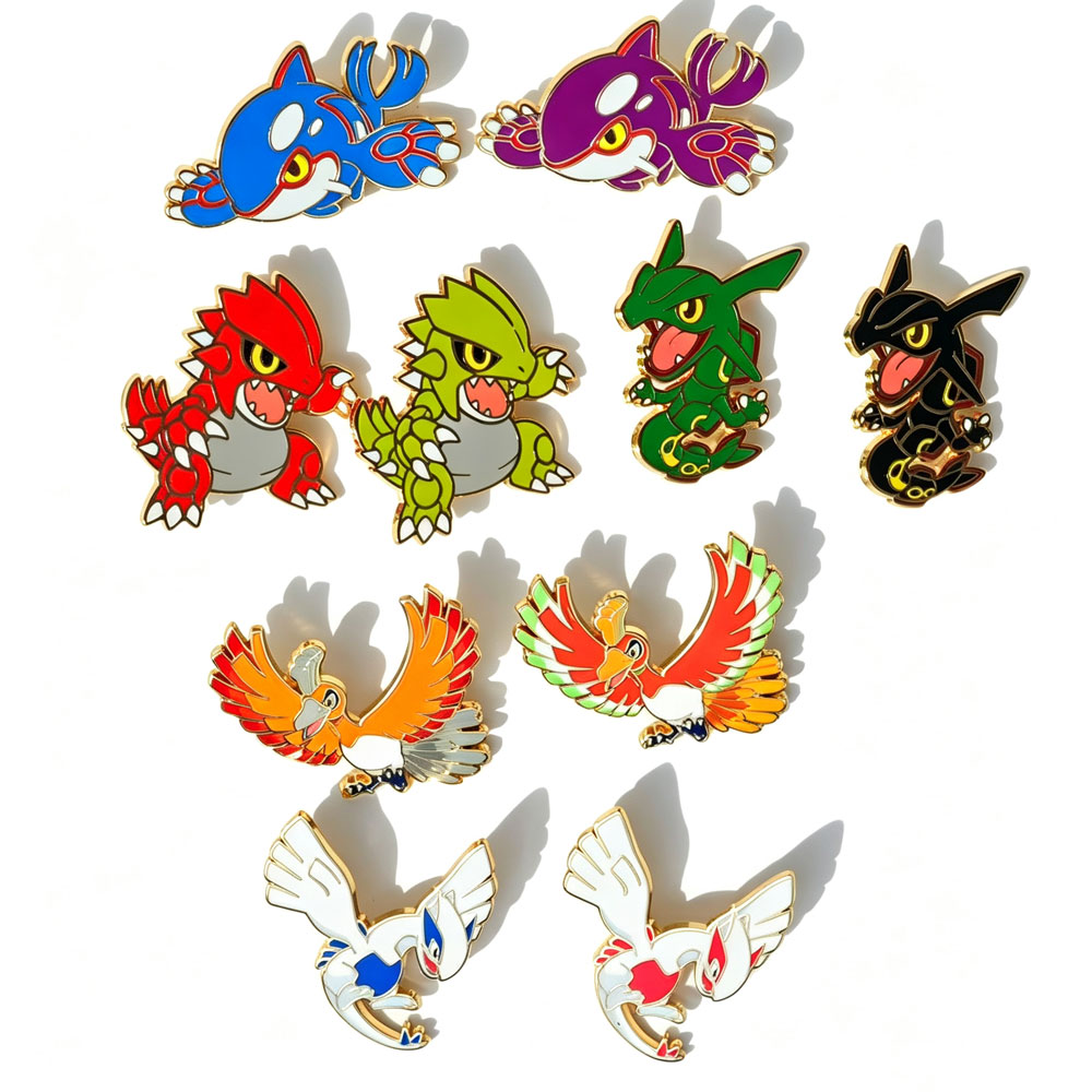 Anime Cosplay Pokemon - Broches de Esmalte Pokémon: Pins de