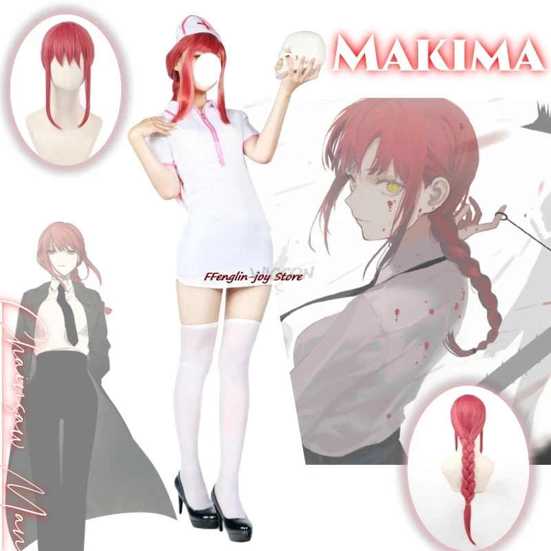 Chainsaw Man Cosplay - Nene 2025 Makima Anime Motosserra Homem