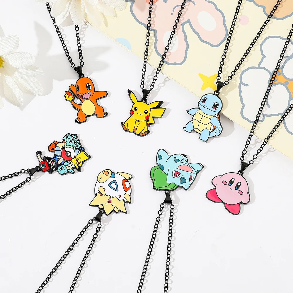Anime Cosplay Pokemon - Brinquedo de Metal Anime Pokémon, Figura