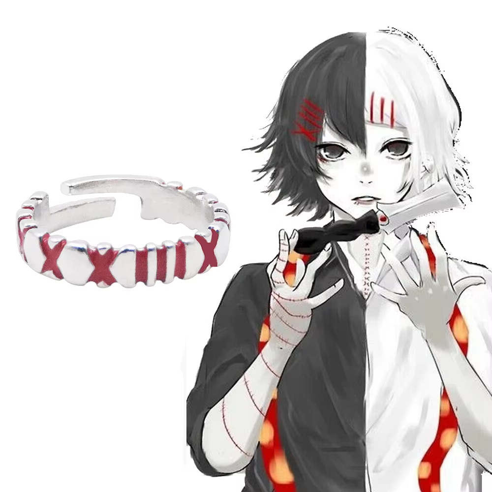 Anime Cosplay Tokyo Ghoul - Anéis de Anime Tokyo Ghoul Juzo