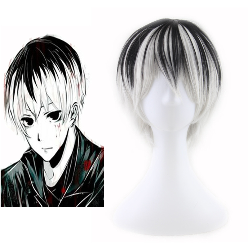 Anime Cosplay Tokyo Ghoul - Tokyo ghoul haise sasaki cosplay perucas