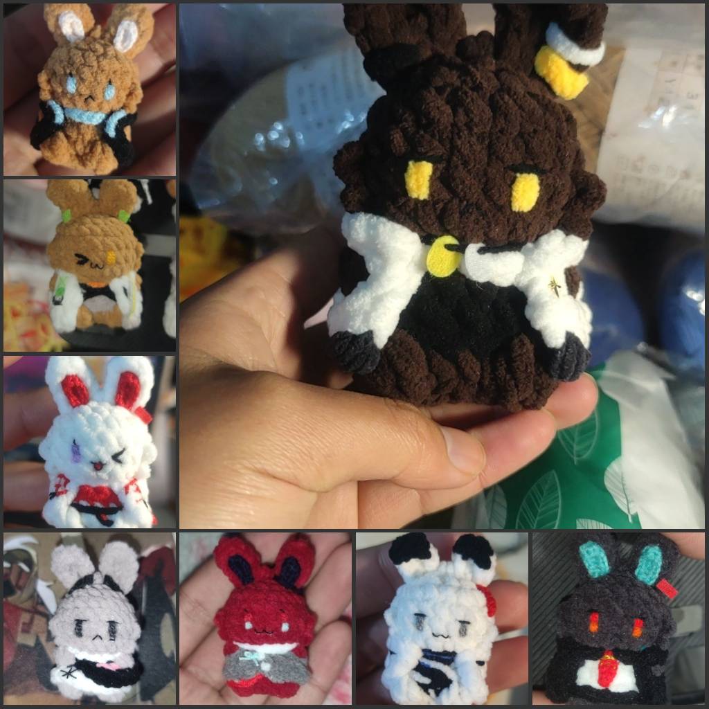Anime Cosplay Kawaii - Anime Arknights Nian Coelho Kawaii Brinquedo