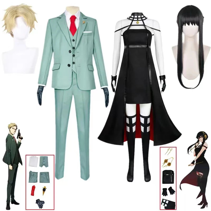Anime espião x família cosplay - Anime Cosplay Yor Forger avaliação e preço