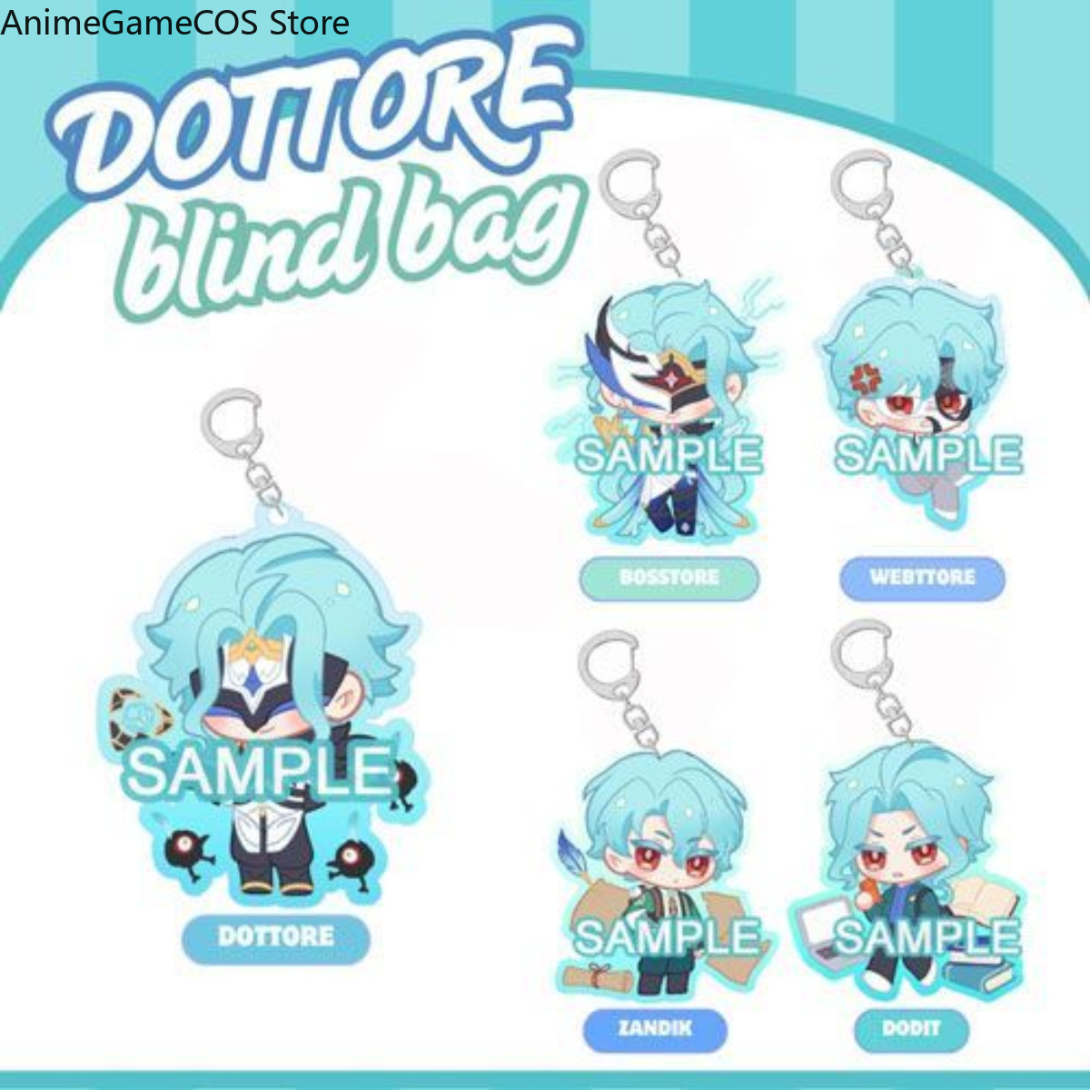 Chaveiro de Acrílico Kawaii do - Anime Cosplay Kawaii avaliação e preço