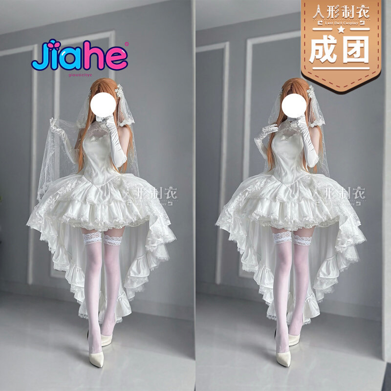 Fantasia Cosplay Yuuki Asuna S - Anime Cosplay Dresses avaliação e preço