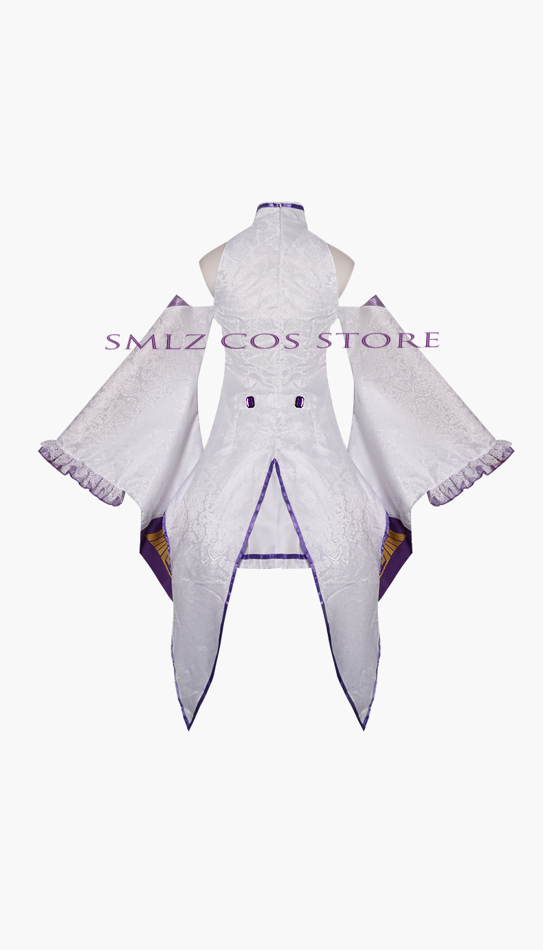 Fantasia de Cosplay Emilia do  - Anime Cosplay Dresses avaliação e preço