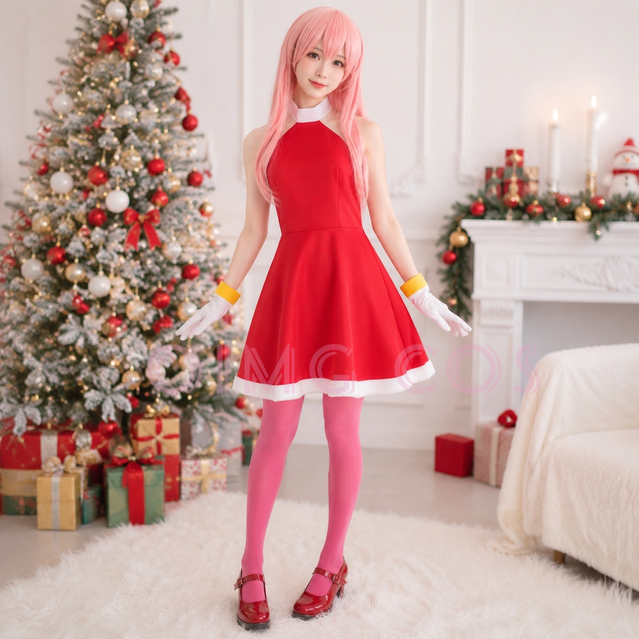 Fantasia Cosplay Amy Rose Adul - Anime Cosplay Dresses avaliação e preço