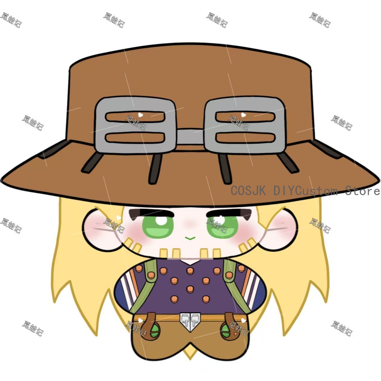 Chaveiro de Pelúcia Fofo de 10 - Anime Cosplay Kawaii avaliação e preço