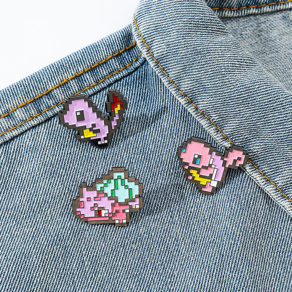 Pin de Metal Esmaltado Pokémon - Anime Cosplay Pokemon avaliação e preço