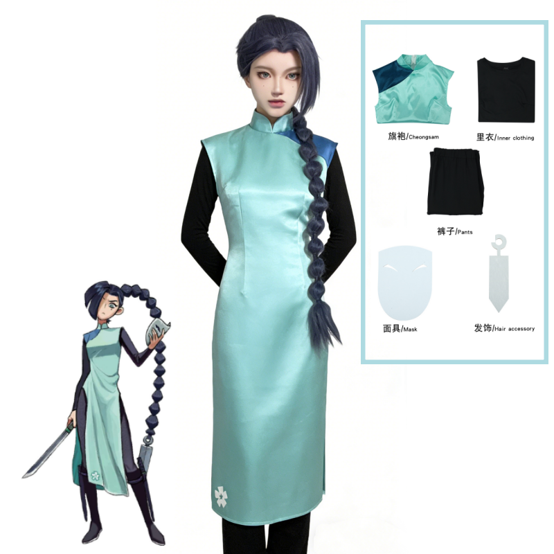Anime assassino sete tesoura s - Anime Cosplay Dresses avaliação e preço