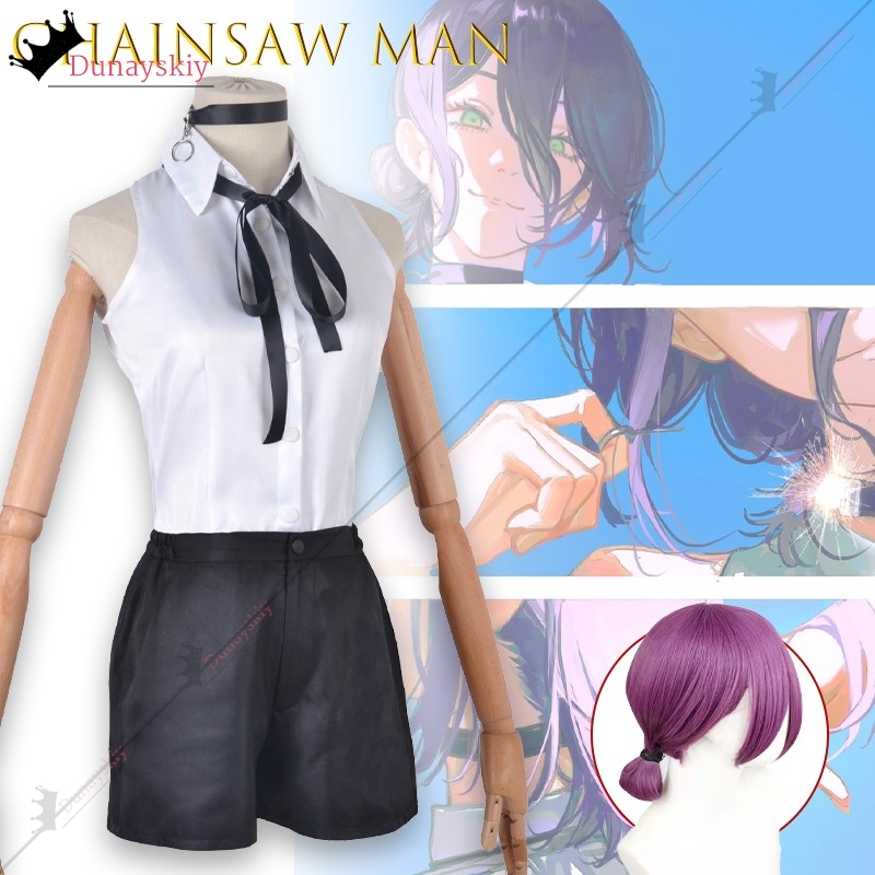 Arasputin motosserra homem cos - Chainsaw Man Cosplay avaliação e preço
