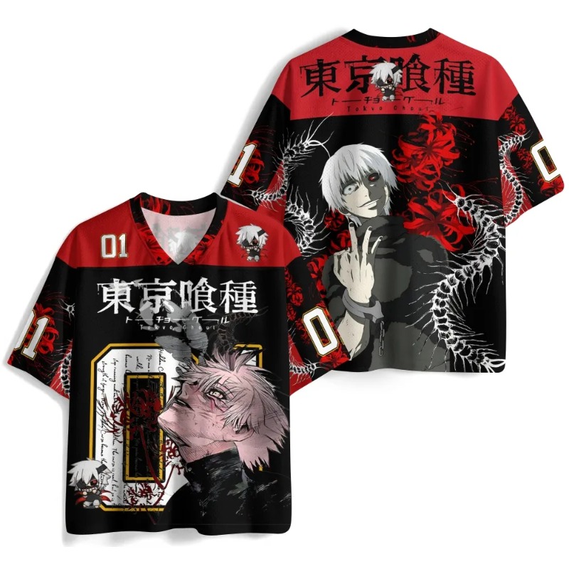 Camiseta de Anime Tokyo Ghoul  - Anime Cosplay Tokyo Ghoul avaliação e preço