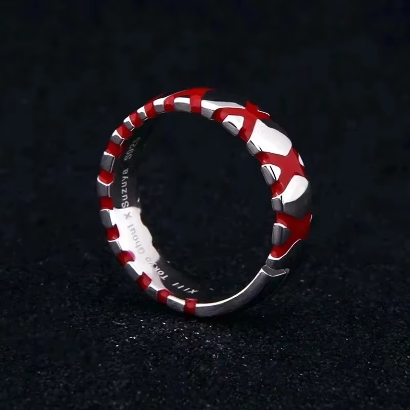 Anéis de Anime Tokyo Ghoul Juz - Anime Cosplay Tokyo Ghoul avaliação e preço