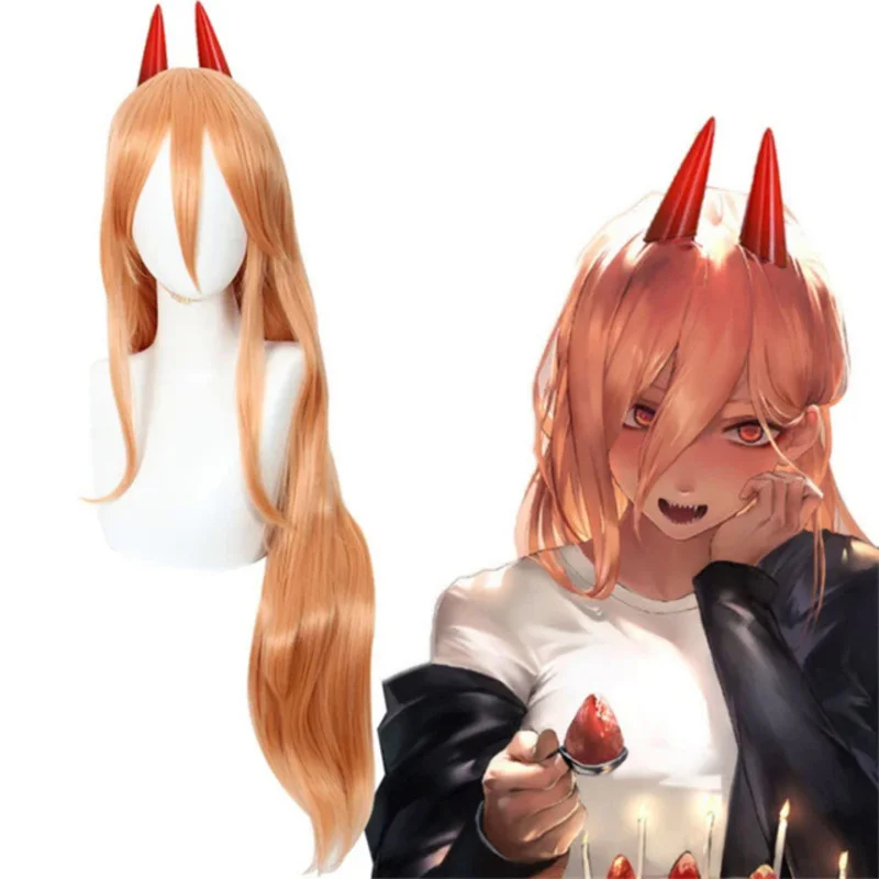 Peruca de Cosplay Chainsaw Man - Chainsaw Man Cosplay avaliação e preço