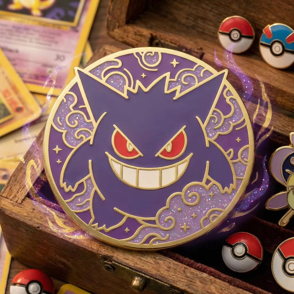 Pins de Esmalte Duro Pokémon,  - Anime Cosplay Pokemon avaliação e preço