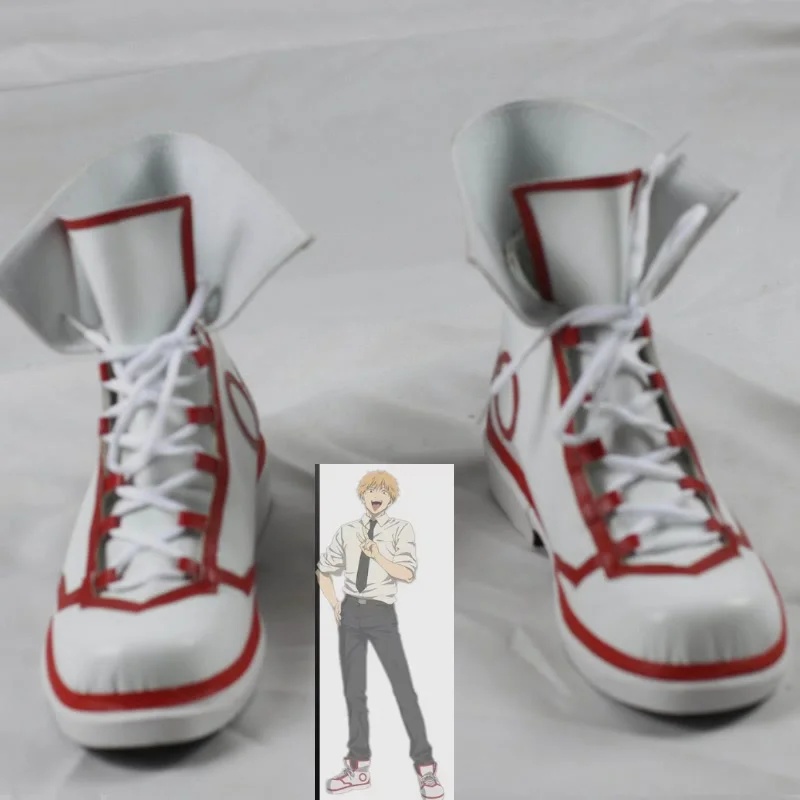 Botas de Cosplay Denji de Chai - Chainsaw Man Cosplay avaliação e preço