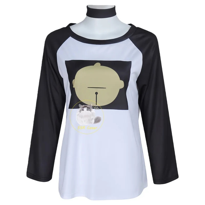 Camiseta e Peruca de Cosplay R - Chainsaw Man Cosplay avaliação e preço